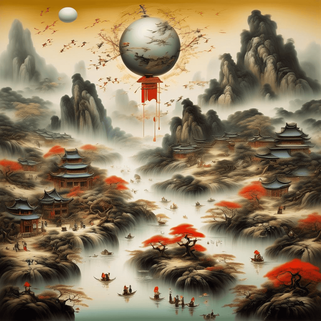 Landscape – Huang Yongyu